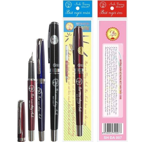  Bút mài thầy Ánh - SH007 (Giao màu ngẫu nhiên ạ) - Ngòi thanh đậm sản phẩm chính hãng 