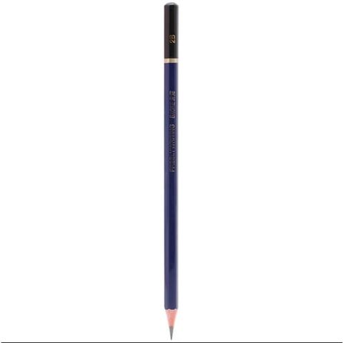  Bút chì gỗ 2B thân màu tím than Baoke PL1602 (12 Cây/Hộp ) 