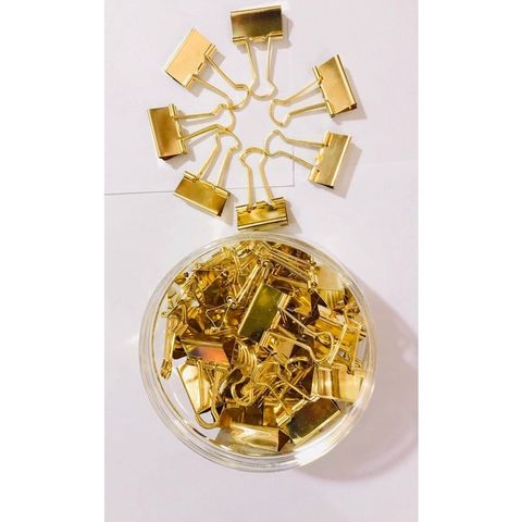  Hộp Kẹp sắt mạ vàng 15mm - 19mm - 25mm - 32mm - 41mm - 51mm Eras sản phẩm chính hãng 