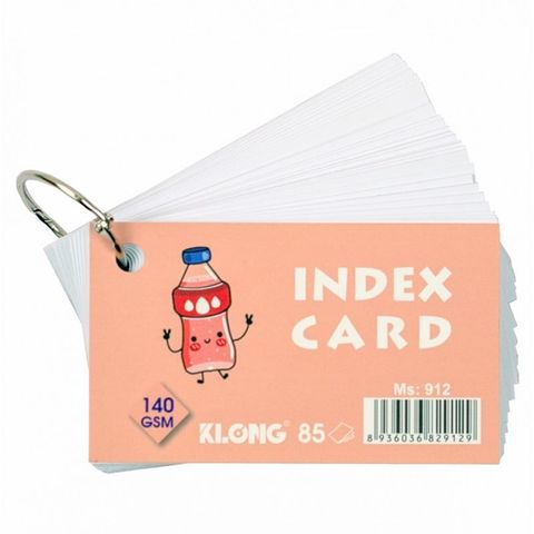  Vở Sổ Binder A7 card móc treo Klong912 (40Q/ thùng) sản phẩm chính hãng (Giao màu ngẫu nhiên ạ) 