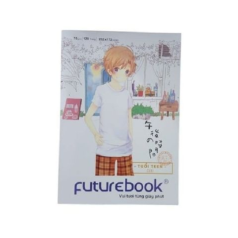  Vở kẻ ngang ĐL70gsm Cuxi Teen FutureBook120 trang sản phẩm chính hãng (Giao màu bìa ngẫu nhiên ạ) 