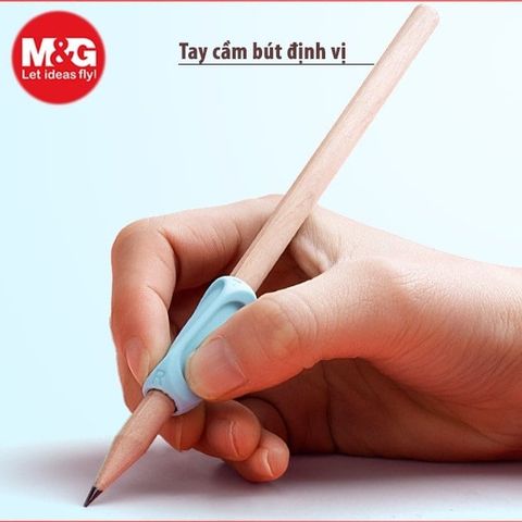  Đệm tay bút chất liệu kháng khuẩn giúp bé cầm bút đúng cách sản phẩm chính hãng (Giao màu ngẫu nhiên ạ) 
