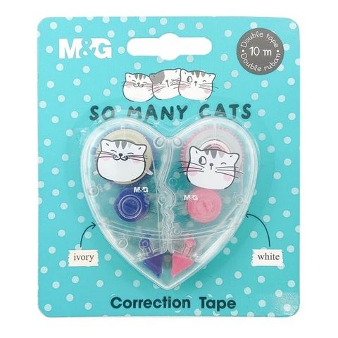  Xoá kéo tim đôi 10m hình mèo HACT1257 Sản phẩm chính hãng (giao màu ngẫu nhiên ạ) 