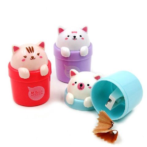  Gọt chì hình con mèo M&G APS91236 sản phẩm chính hãng(Giao màu ngẫu nhiên ạ) 