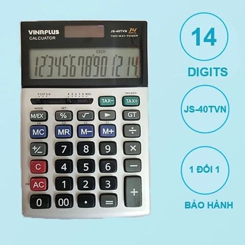  Máy tính văn phòng 12 - 14 số VINAPLUS - DW-220VN (10) (Chiếc) 