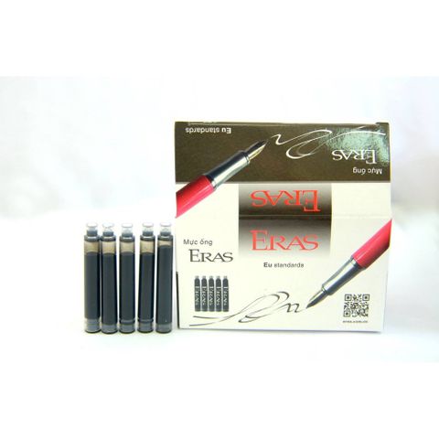  Mực ống to 3.4mm màu TÍM Eras E222 (5 ống/vỉ) sản phẩm chính hãng 