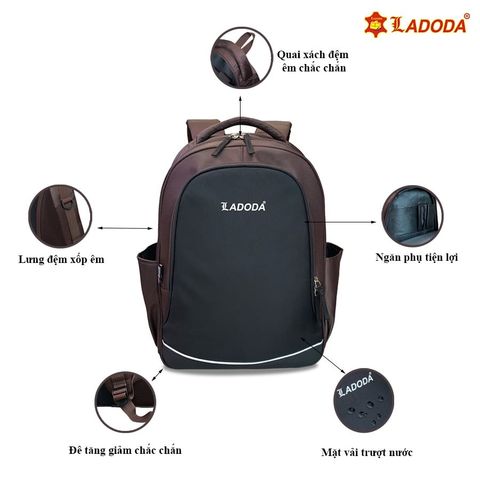  Ba lô laptop Ladoda BL359  sản phẩm chính hãng 