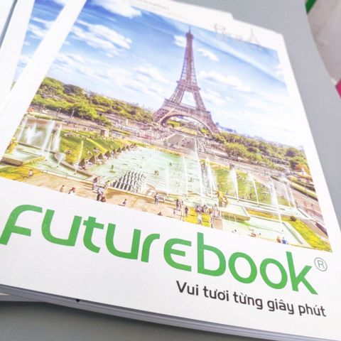  Vở kẻ ngang ĐL58gsm Tháp Paris FutureBook 120 trang sản phẩm chính hãng (Giao màu bìa ngẫu nhiên ạ) 