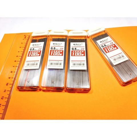  Ruột bút chì 2B 0.7 thân dẹt trong bản to ASLQ38012B7 (Hàng chính hãng) 