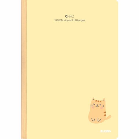  Vở caro B5 80 trang may dán gáy Klong834 sản phẩm chính hãng 