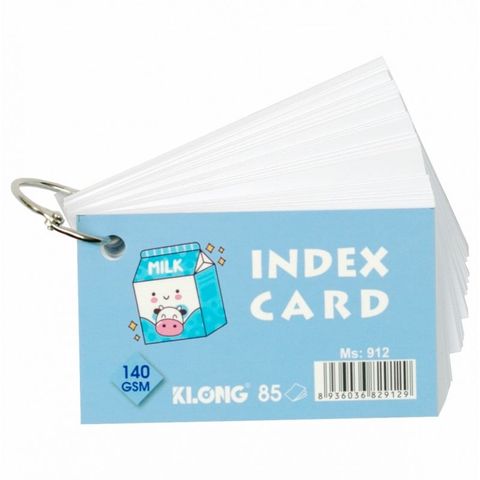  Vở Sổ Binder A7 card móc treo Klong912 (40Q/ thùng) sản phẩm chính hãng (Giao màu ngẫu nhiên ạ) 