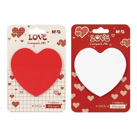  Tập Giấy ghi nhớ LOVE 71x68mm (60 tờ) AS33V174 sản phẩm chính hãng(40/640) (Tập) 