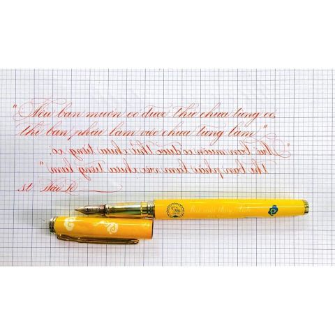  Bút mài thầy Ánh SH023 ngòi thanh đậm nét nhỏ luyện chữ đẹp sản phẩm chính hãng (Giao màu ngẫu nhiên ạ) 