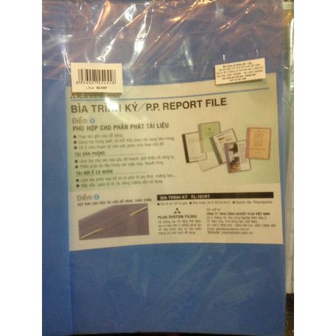  File Accor nhựa Plus 82-V02 (10) - Xanh biển sản phẩm chính hãng (Giao màu ngẫu nhiên ạ) 