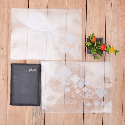  Túi cúc F4 có in Flexoffice CBF01/FO Tập 10 chiếc 