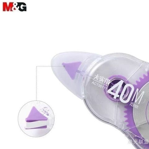  Băng xoá 40m M&G ACT5611(Giao màu ngẫu nhiên ạ) sản phẩm chính hãng 