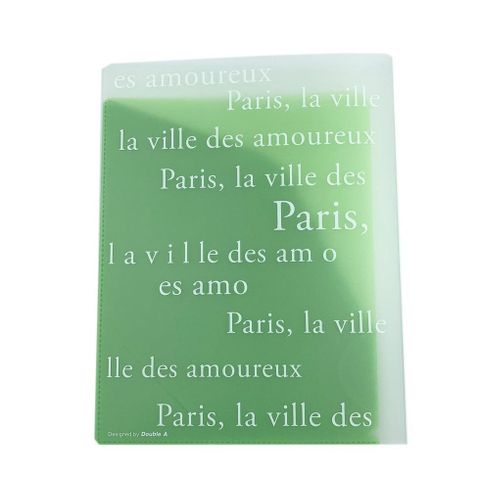  Bìa hồ sơ 8 ngăn A4 thiết kế kiểu Paris Double A DACA01hàng chính hãng 