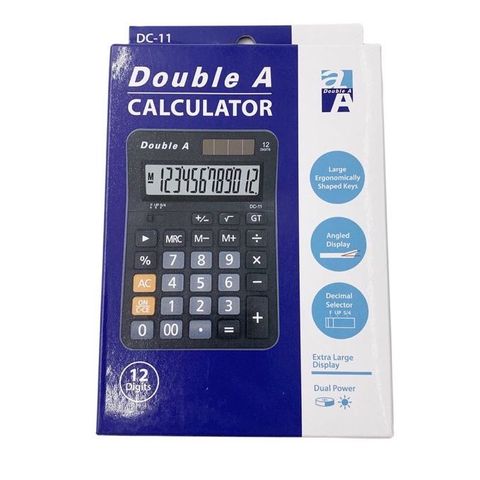  Máy tính 12 số Double A DC-110 sản phẩm chính hãng 