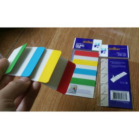  Tập giấy phân trang 4 màu Double A sản phẩm chính hãng 