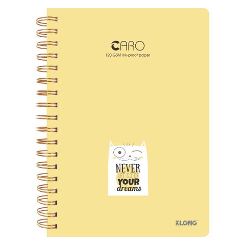  Vở Sổ lò xo kép B5 Caro 200 trang Klong 297 sản phẩm chính hãng (Giao màu ngẫu nhiên ạ) 