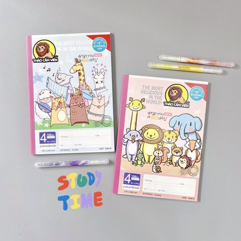  Vở ô ly ĐL100gsm Thảo Cầm Viên 80 trang DK-SV488 sản phẩm chính hãng(Giao bìa màu ngẫu nhiên ạ) 