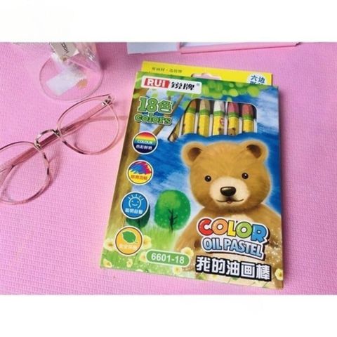  Hộp bút sáp màu dầu Baoke 660- một Hộp 12 màu/ 18 màu/ 24 màu sản phẩm chính hãng 