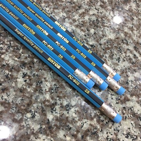  Bút chì gỗ 2B Batos PC-B02 sản phẩm chính hãng (12 Cây/Hộp) 