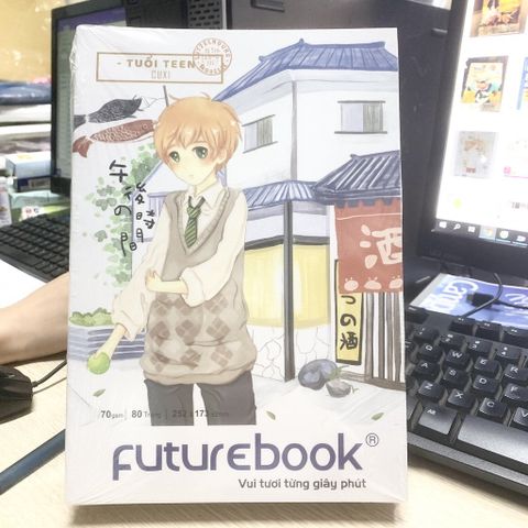  Vở kẻ ngang ĐL70gsm Cuxi Teen FutureBook 80 trang DK SV211D sản phẩm chính hãng 