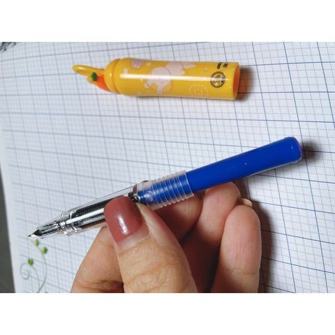  Bút mài thày Ánh kèm mực xóa được - SH070 - Ngòi kim tinh êm trơn (Hàng chính hãng thầy ánh) 