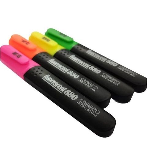  Bút nhớ dòng màu đỏ/cam/vàng/xanh lá AHM24974H (12/1728) 