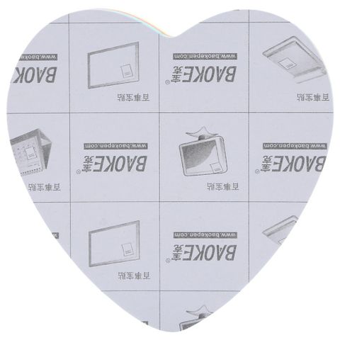  Tập Giấy nhớ 4 màu trái tim Baoke TZ 2006 (Tập) 76x76mm Sản phẩm chính hãng 
