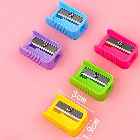  Gọt bút chì mini, Màu Hồng/ Vàng/ Xanh dương/ Xanh lá/ Tím sản phẩm chính hãng(Giao màu ngẫu nhiên ạ) 