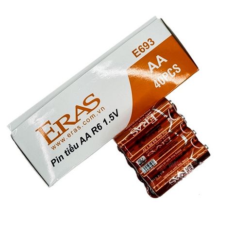  Vỉ Pin tiểu AA Eras (10/300) E693 (Vỉ 4 viên) hàng chính hãng 