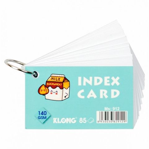  Vở Sổ Binder A7 card móc treo Klong912 (40Q/ thùng) sản phẩm chính hãng (Giao màu ngẫu nhiên ạ) 