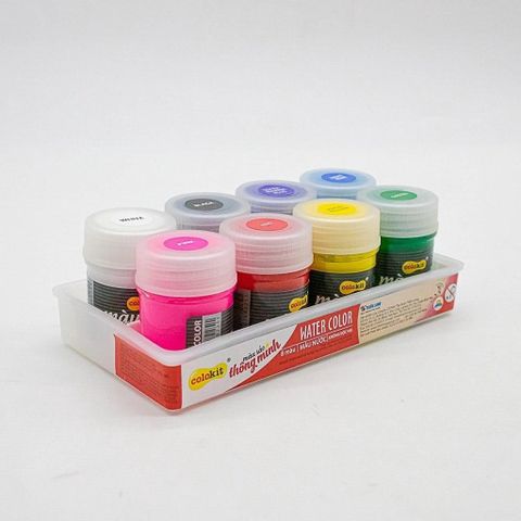  Màu nước 8 màu WACO-03 Colokit Thiên Long sản phẩm chính hãng 