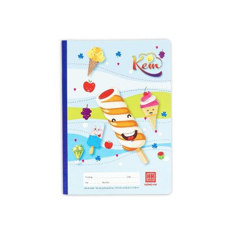  Vở ô ly Hồng Hà ĐL100gsm - 48 trang Kem 0532 sản phẩm chính hãng  (Giao màu ngẫu nhiên ạ) (Quyển) 