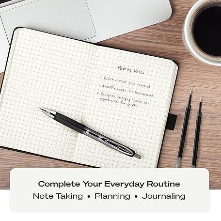  Bút gel bấm 0.7mm Hàng chính hãng Uniball Thương hiệu nhật bản UMN-207 (12) - Blue (xanh biển) (Chiếc) 