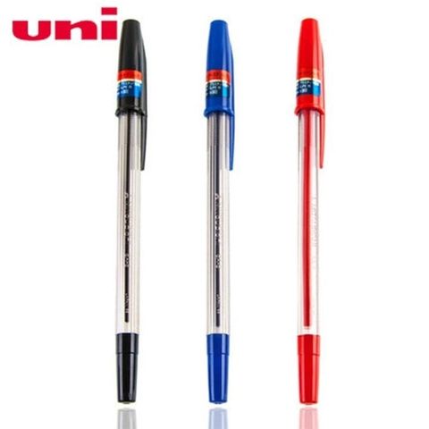  Bút bi mở nắp 0.7mm Hàng chính hãng Uniball Thương hiệu nhật bản SA-S (Xanh - Đen - Đỏ) (Chiếc) 