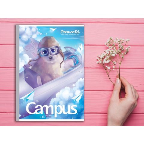  Quyển Vở ô ly 48 trang Petworld NBBPET48/80 sản phẩm chính hãng ( Giao màu bìa ngẫu nhiên ạ) 