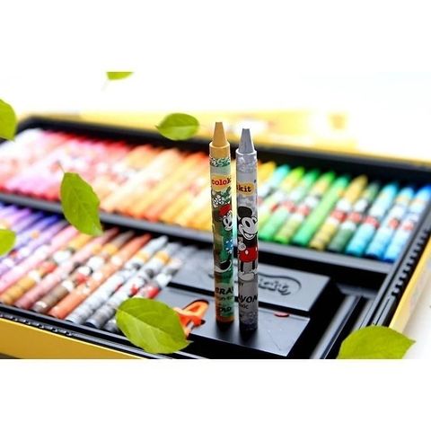  Sáp 50 màu Mickey Thiên Long CR-C039/MI  sản phẩm chính hãng 