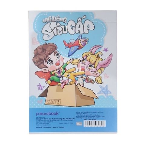  Vở ô ly ĐL120gsm Nhi Đồng Siêu Cấp 48 trang 584HS sản phẩm chính hãng(Giao bìa màu ngẫu nhiên ạ) 