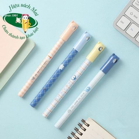  Bút nước đen 0.38mm M&G Thú cưng đáng yêu  Sản phẩm chính hãng 