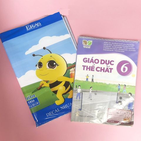  Bọc sách vở decal nhựa trong suốt Eras E456 (10 chiếc/tập) 43x30 cm sản phẩm chính hãng 