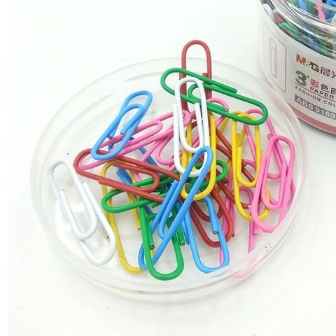  Hộp Ghim kẹp hồ sơ nhiều màu M&G ABS91698 sản phẩm chính hãng 