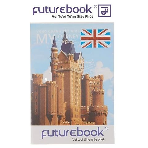  Vở kẻ ngang ĐL70gsm Vòng Quanh Thế Giới FutureBook 80 trang sản phẩm chính hãng(Giao bìa màu ngẫu nhiên) 