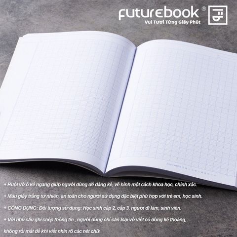  Vở kẻ ngang ĐL70gsm Vòng Quanh Thế Giới FutureBook 200 trang DK SV282E sản phẩm chính hãng 