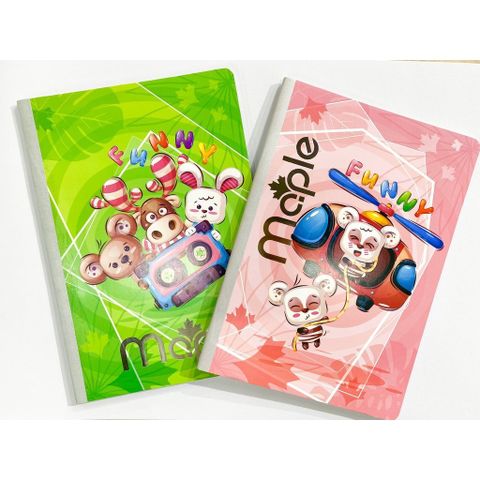  Vở ôly ĐL100gsm Maple 80 trang Funny  sản phẩm chính hãng (Giao màu ngẫu nhiên) 