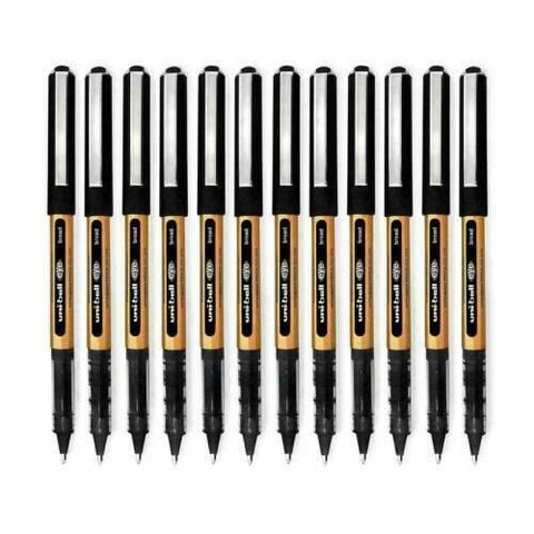  Bút lông kim 1.0mm Hàng chính hãng Uniball Thương hiệu nhật bản UB-150-10 (Xanh - Đen) (Chiếc) 