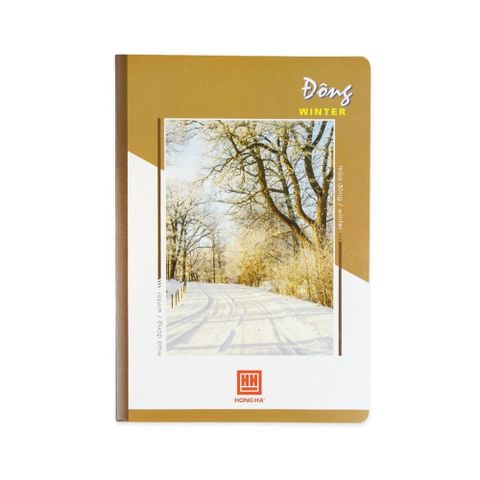  Vở kẻ ngang Hồng Hà bốn mùa - 72/120 trang sản phẩm chính hãng (Giao màu ngẫu nhiên ạ) (Quyển) 