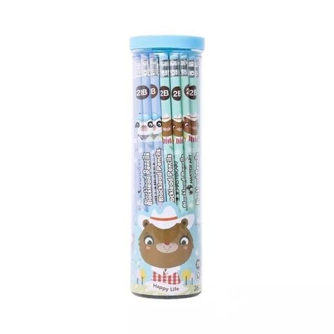  Bút Chì Gỗ 2B Master Art Happy Life (36/2160) sản phẩm chính hãng 